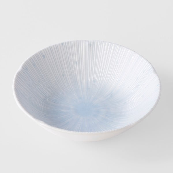 Jasnoniebieska miska ceramiczna ø 14 cm ICE WHITE – MIJ-image-4