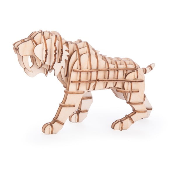 Puzzle 3D z balsy Kikkerland Tiger