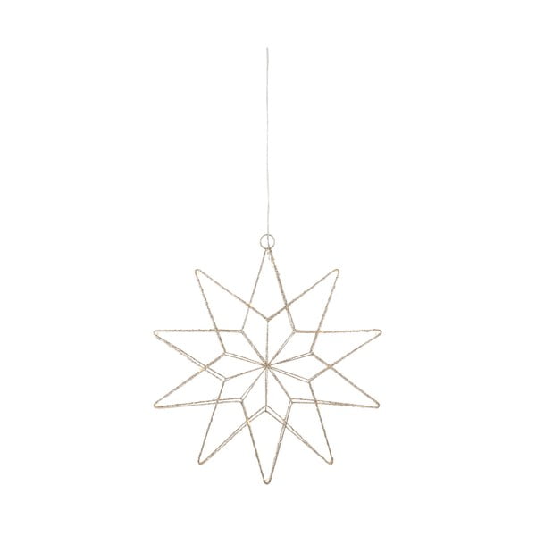Dekoracja świetlna w kolorze złota ze świątecznym motywem ø 31 cm Gleam – Markslöjd