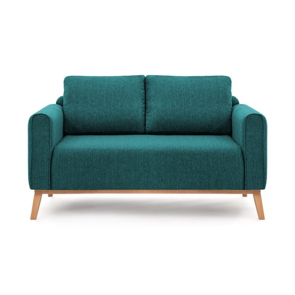 Turkusowa sofa Vivonita Milton, 156 cm
