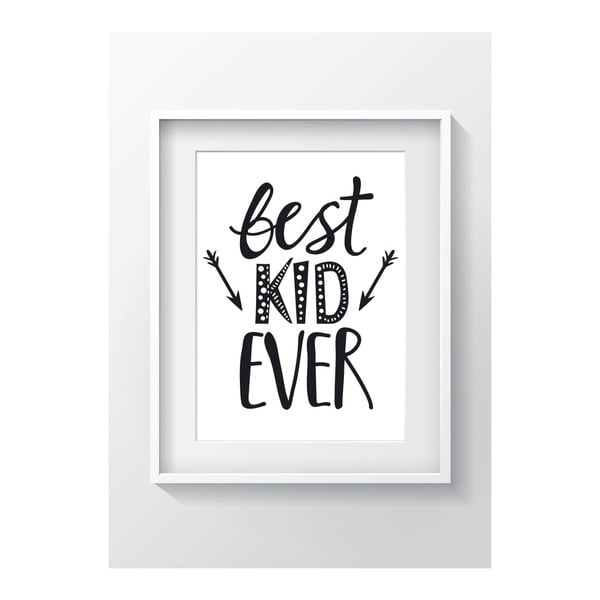Obraz OYO Kids Best Kid Ever, 24x29 cm