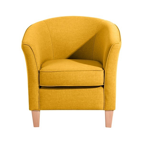 Żołty fotel Max Winzer Livia Yellow-image-2