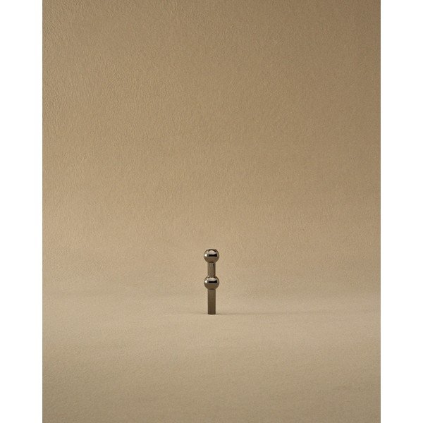 Metalowy wazon w kolorze czarni z połyskiem (wysokość 10 cm) Nagel – STOFF Nagel-image-1