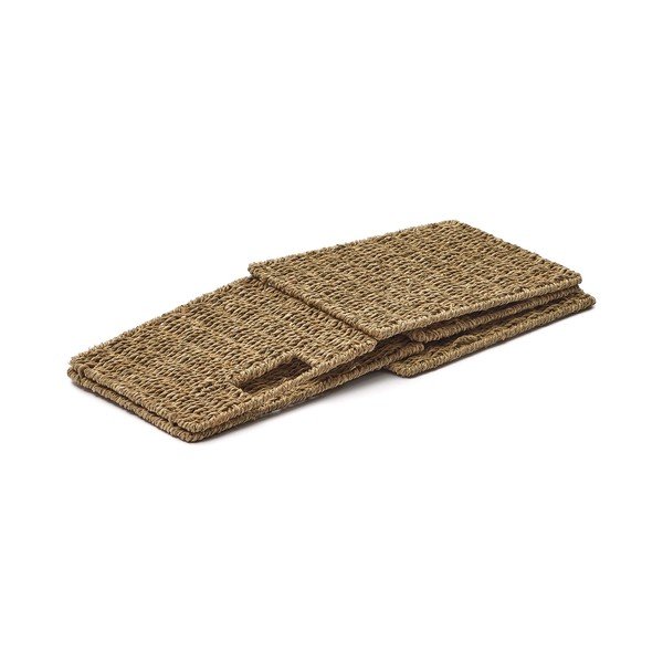 Koszyki zestaw 2 szt. do regału z trawy morskiej 32x27x22 cm Tossa – Kave Home-image-3