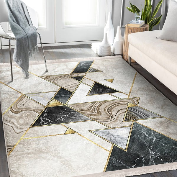 Beżowy dywan 160x230 cm – Mila Home-image-2