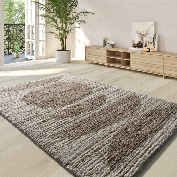 Beżowy dywan 140x200 cm Lima – Universal-image-1