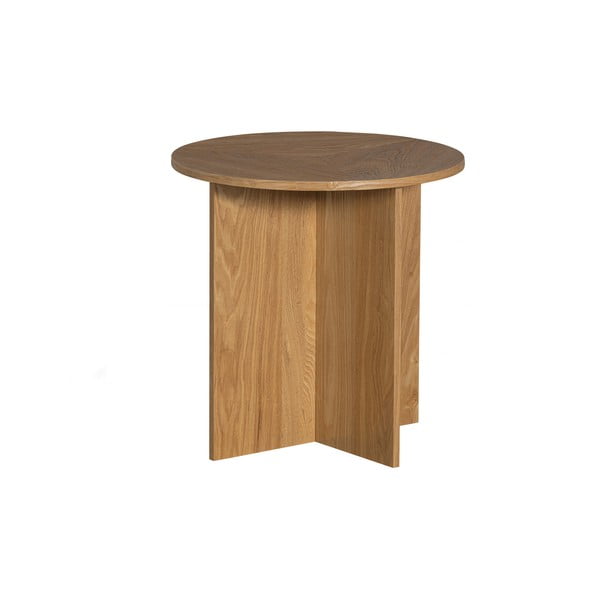 Okrągłe stoliki zestaw 2 szt. ø 45 cm Lina – WOOOD-image-2