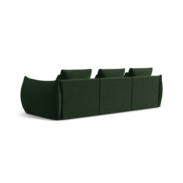 Ciemnozielona sofa 332 cm Bloom – Micadoni Home-image-3