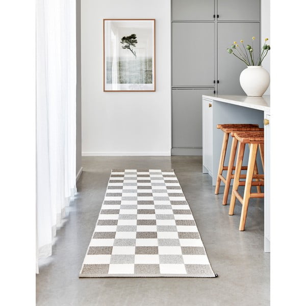 Beżowo-kremowy chodnik odpowiedni na zewnątrz 70x160 cm Pix Dark Linen – Pappelina-image-1