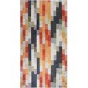 Pomarańczowo-szary chodnik odpowiedni do prania 80x200 cm Blocks of Fun – Vitaus