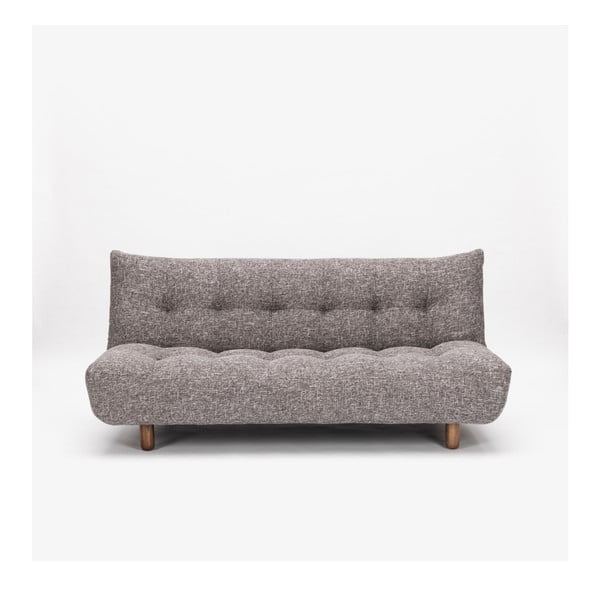 Szara sofa rozkładana Design Twist Tampico