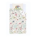 Biało-beżowa bawełniana pościel dziecięca jednoosobowa 135x200 cm Transport – Bianca