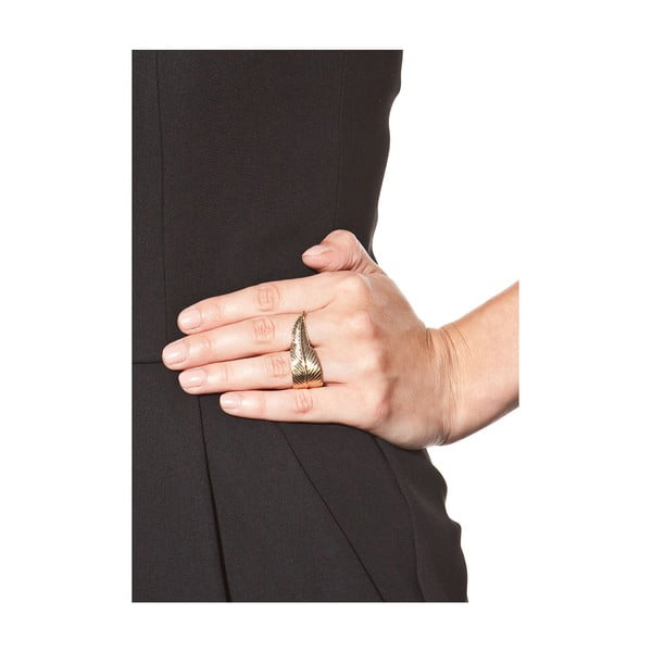 Damski pierścionek w złotym kolorze NOMA Jennifer