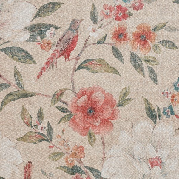 Beżowy dywan odpowiedni do prania 122x170 cm Pipa Floral – Catherine Lansfield-image-4