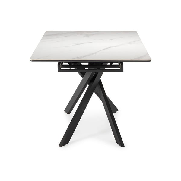 Rozkładany stół z dodatkowym blatem z ceramicznym blatem 89,5x160 cm Belma – Marckeric-image-4