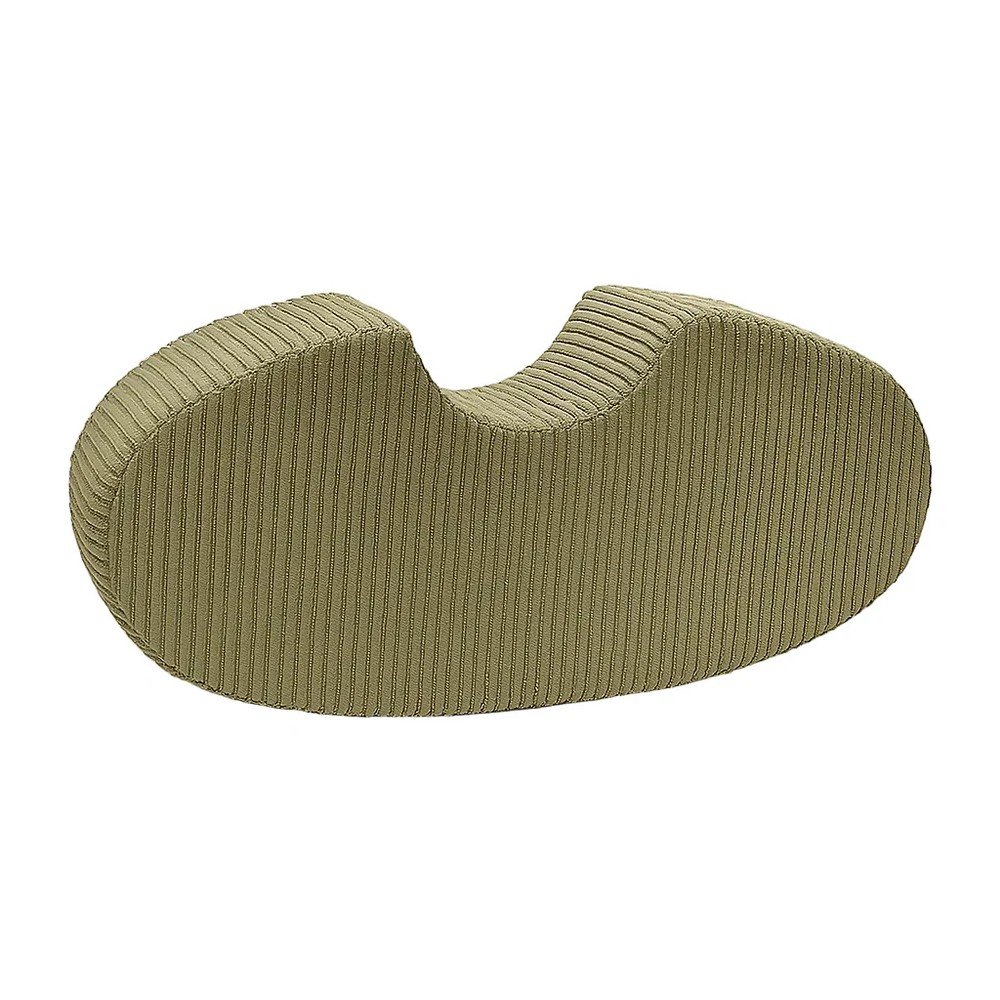 Sztruksowa huśtawka w kolorze khaki wysokość 80 cm 35x24 cm – Meowbaby