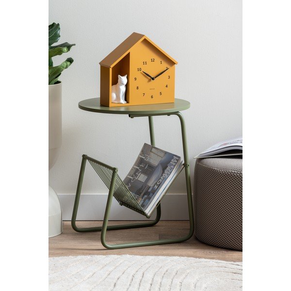 Metalowy okrągły stolik ø 40 cm Riqueza Revista – Leitmotiv-image-1