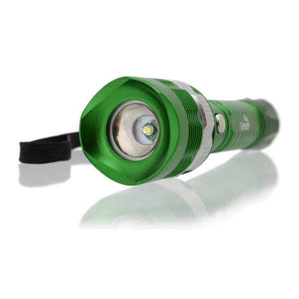 Zielona kieszonkowa latarka LED Cattara ZOOM-image-3