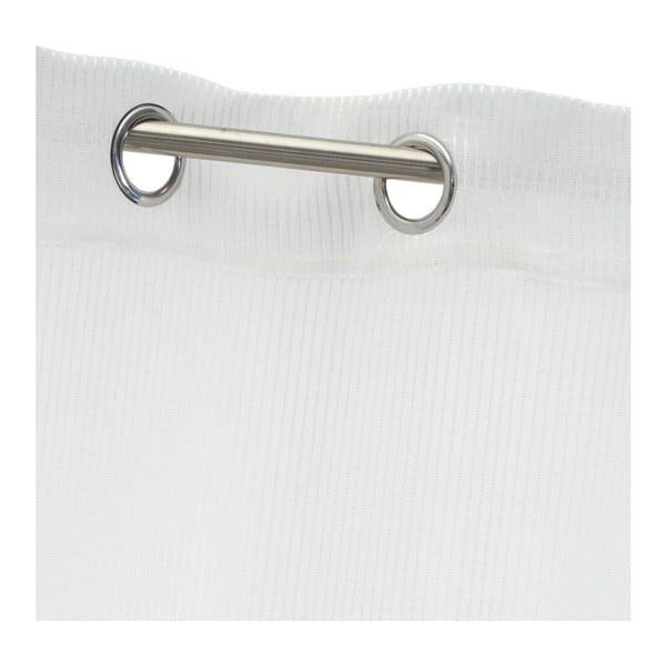 Biała firanka z mieszanki lnu 140x260 cm Fifties – Casa Selección-image-3