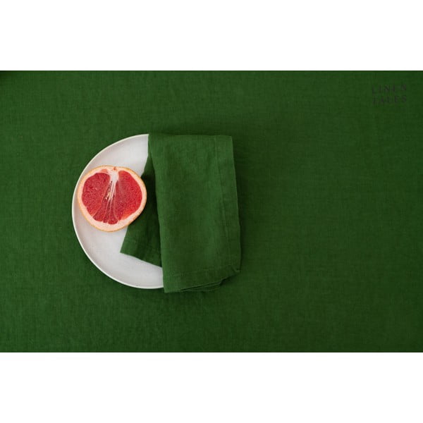 Lniana ścierka 45x65 cm True Green – Linen Tales-image-1