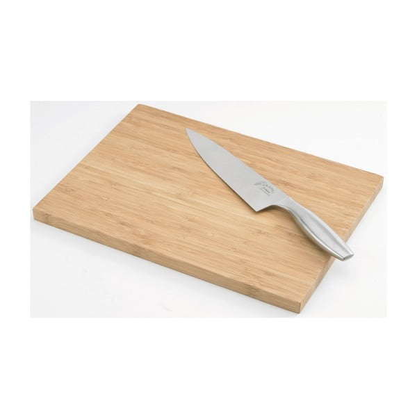 Deska do krojenia z nożem szefa kuchni Jean Dubost Bamboo