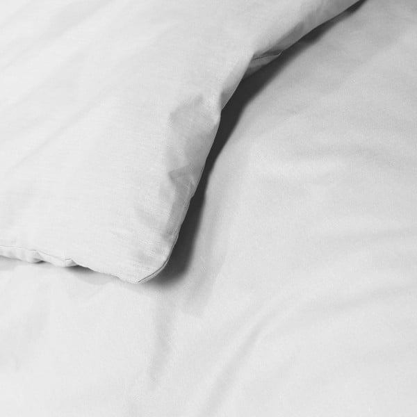 Biała bawełniana pościel jednoosobowa 140x200 cm Lina – douceur d'intérieur-image-1