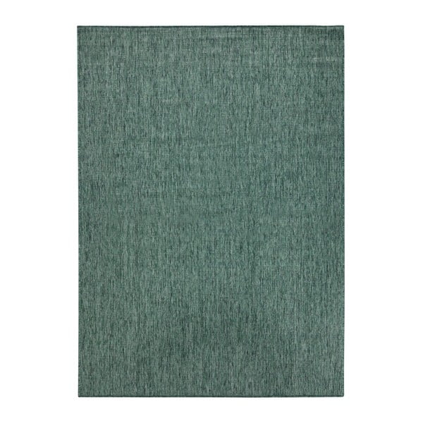 Ciemnozielony dywan dwustronny odpowiedni na zewnątrz Bougari Bougari Miami, 160x230 cm