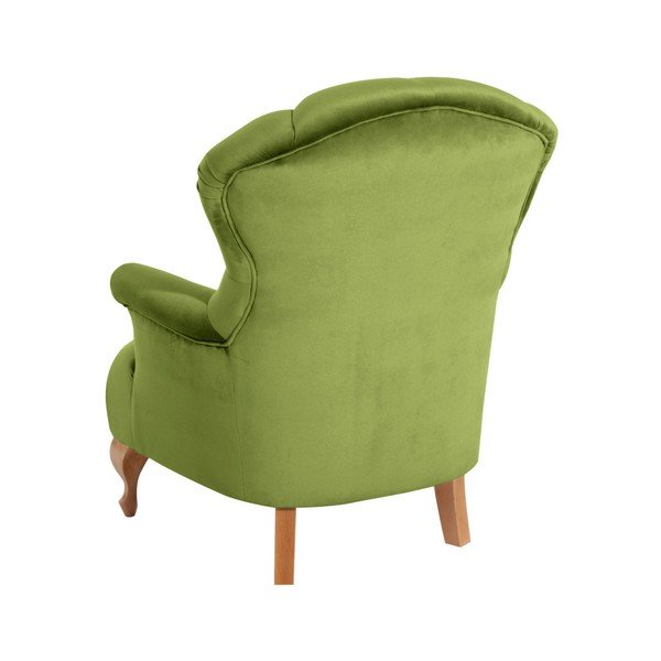 Zielony fotel Max Winzer Camilla Velor-image-1