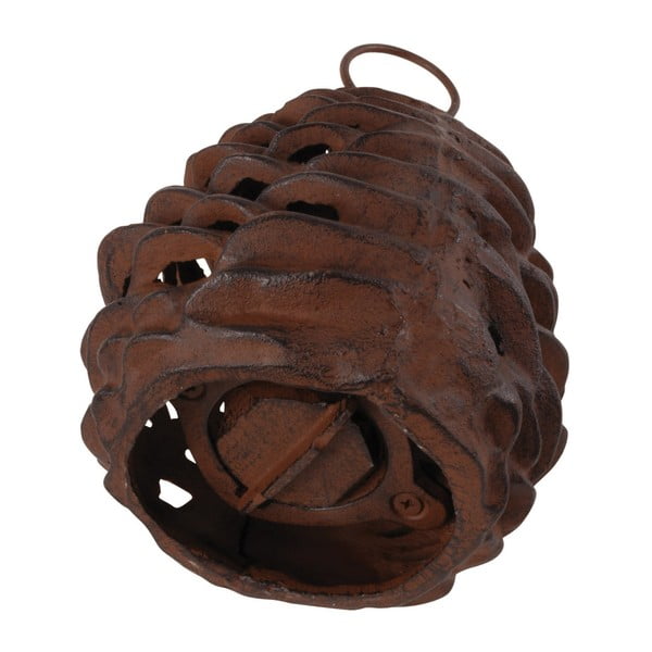 Metalowy lampion (wysokość 18 cm) Pine Cone – Esschert Design-image-3