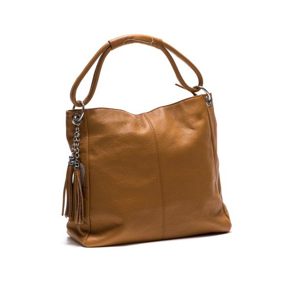 Skórzana torebka Anna Luchini 71 Cognac-image-2