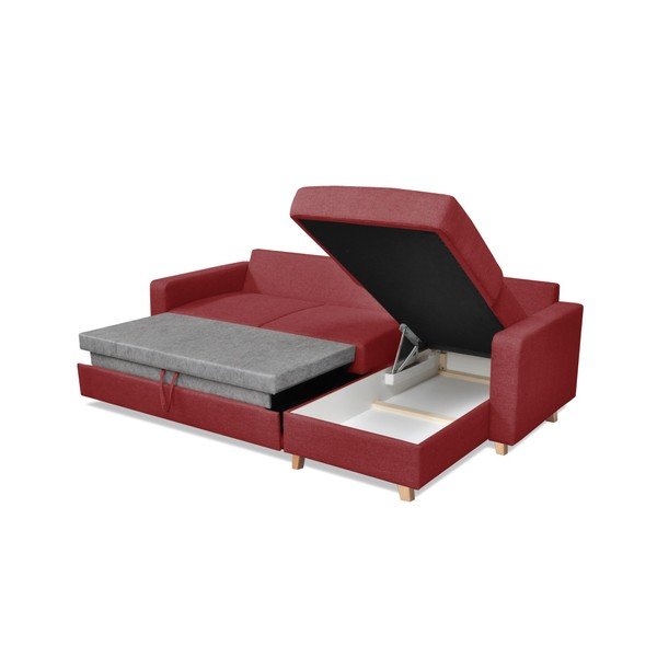 Czerwona
  sofa rozkładana Cosmopolitan design Nice-image-4