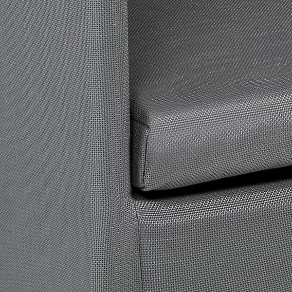 Szare metalowe krzesło ogrodowe Bali – Tomasucci-image-1