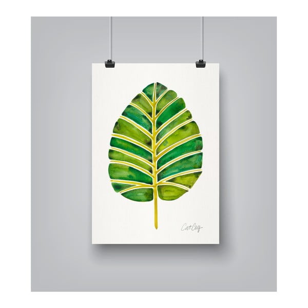 Plakat Americanflat Elephant Ear Alocasia by Cat Coquillette, 30x42 cm