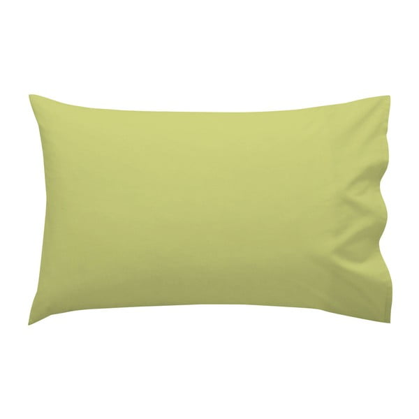 Zielona bawełniana poszewka na poduszkę Happy Friday Basic, 40x60 cm