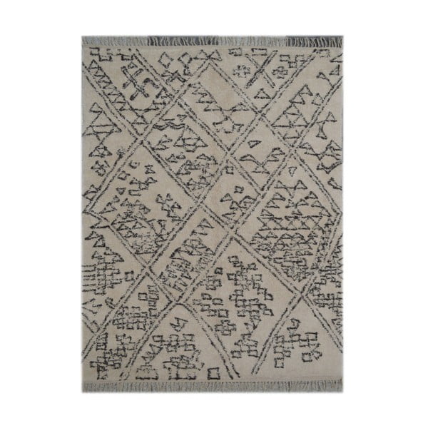 Kremowy dywan bawełniany The Rug Republic Campo, 230x160 cm
