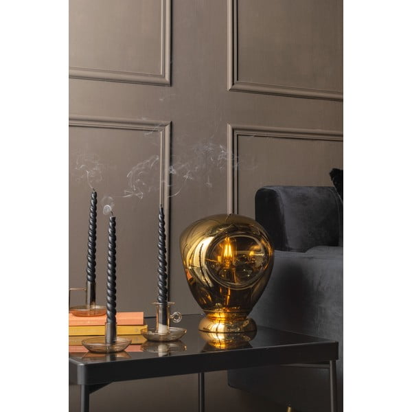 Jasnobrązowy szklany świecznik PT LIVING Mod-image-1