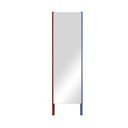 Lustro z drewnianą ramą stojące 49x166 cm Lun – noo.ma