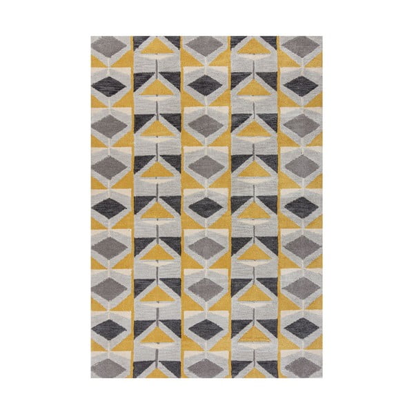 Szaro-żółty dywan Flair Rugs Kodiac, 120x170 cm