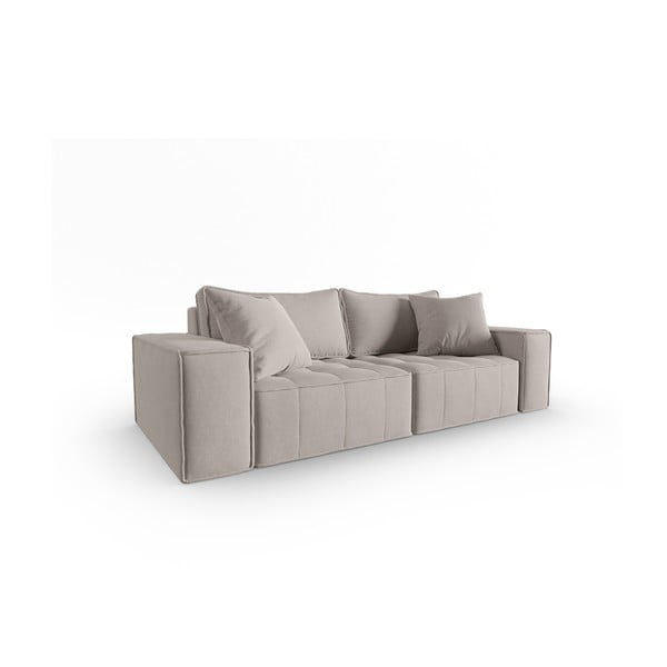 Jasnoszara sofa 212 cm Mike – Micadoni Home-image-2