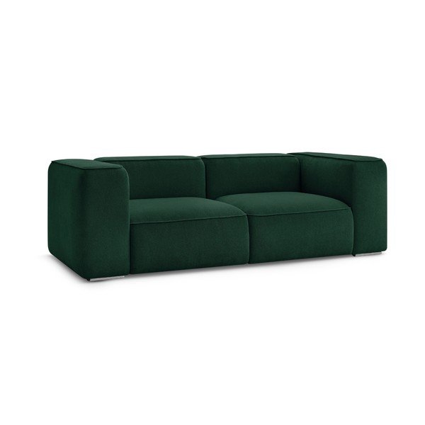 Ciemnozielona sofa 255 cm Zephyr – Bobochic Paris-image-3