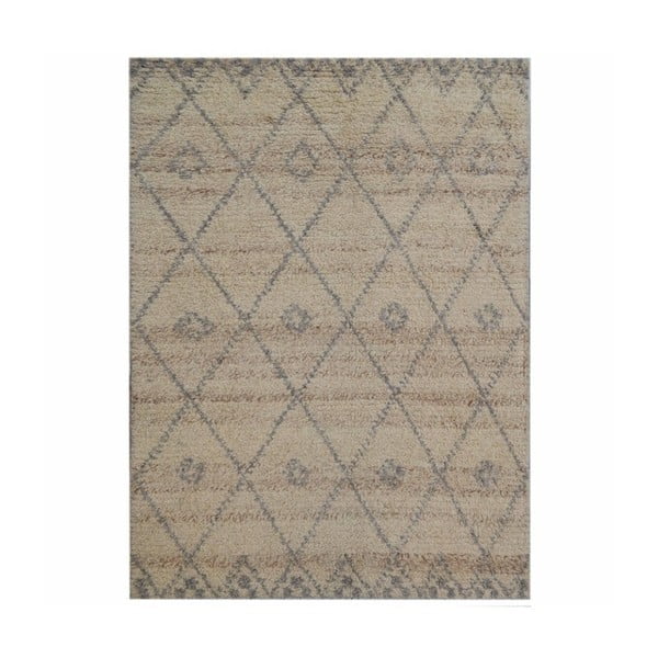 Beżowy dywan wełniany The Rug Republic Beldi, 230x160 cm