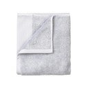 Jasnoszare bawełniane ręczniki frotte zestaw 4 szt. 30x30 cm Riva – Blomus