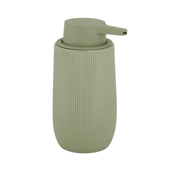 Zielony plastikowy dozownik do mydła 400 ml Fablo – Wenko