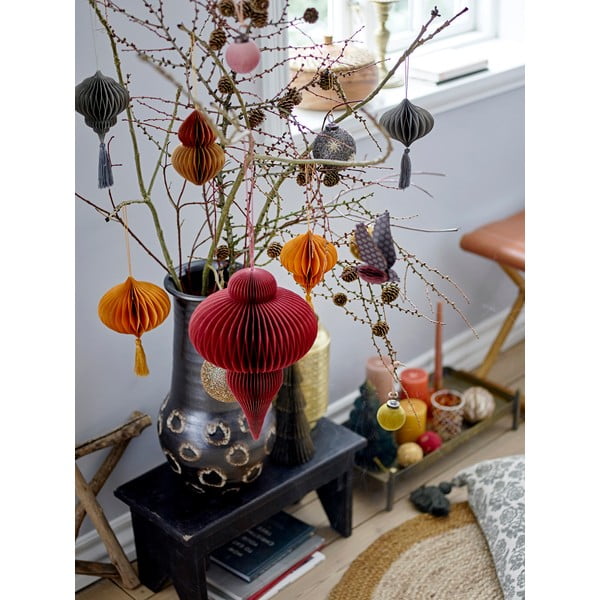 Wiszące ozdoby świąteczne w zestaw 4 szt. Milay – Bloomingville-image-2