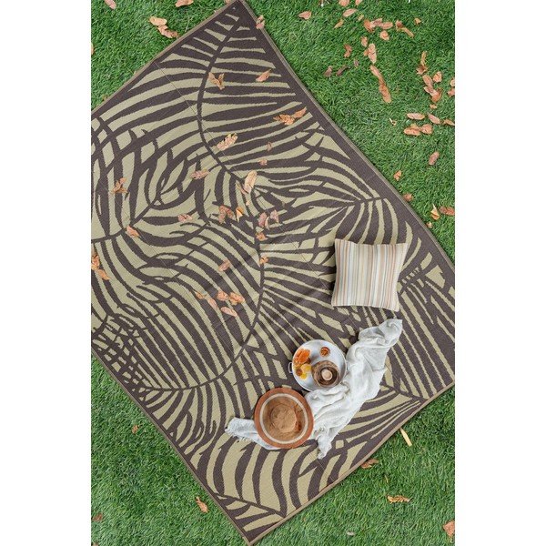 Brązowy koc piknikowy 240x330 cm – Oyo Concept-image-3