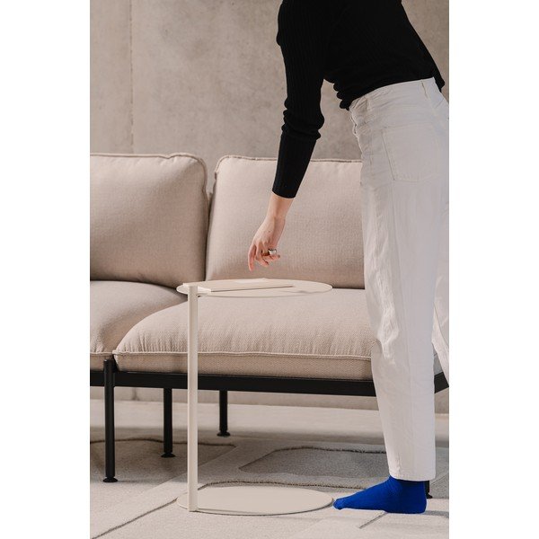 Stalowy okrągły stolik 41x40 cm Ande – noo.ma-image-3