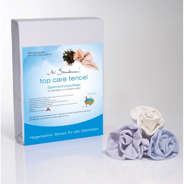 Pokrowiec ochronny na materac z tencelu DlaSpania Top Care, 160 x 200 cm-image-1