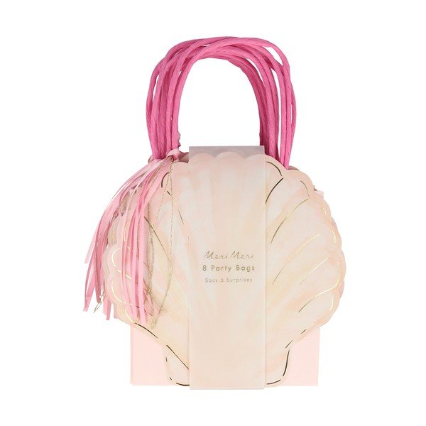Torebki prezentowe zestaw 8 szt. 16,5x8 cm Mermaid – Meri Meri-image-1