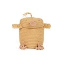 Żółty tekstylny dziecięcy kosz na zabawki ø 13x15 cm Mini Charlie the Chicken – Lorena Canals