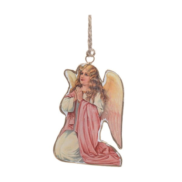Świąteczna dekoracja wisząca w kształcie anioła InArt Jasmine